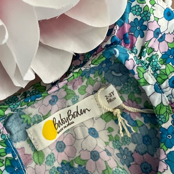 NWT Baby Boden floral jumper!!! - Picture 3 of 5
